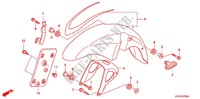 FRONT FENDER for Honda STORM 125 tambor DELANTERO 2012