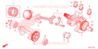 CRANKSHAFT for Honda NC 700 35KW 2013