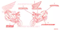 STICKERS for Honda NC 700 35KW 2013