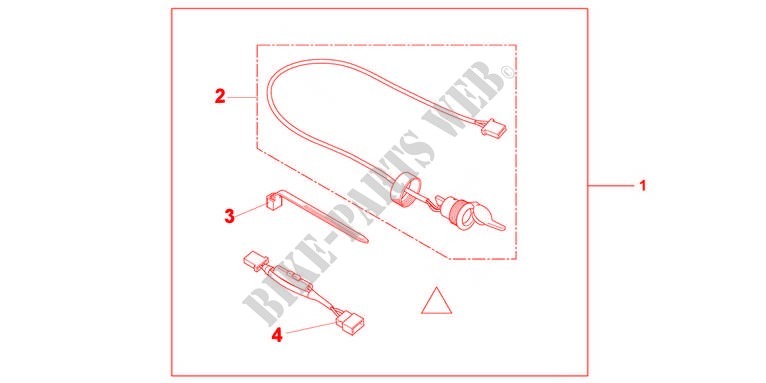 ACCESSORY SOCKET KIT for Honda NC 700 X ABS DCT 35KW 2013