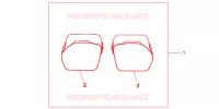 33/35L PANNIER INNER BAG SET for Honda NC 700 X ABS DCT 2013