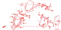 FRONT COWL for Honda NC 700 X ABS DCT 2013