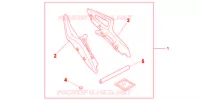 SADDLEBAG STAY for Honda NC 700 X ABS DCT 2013