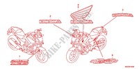STICKERS for Honda NC 700 X ABS DCT 2013