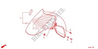 FRONT FENDER for Honda FORZA 300 ABS 2015