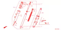 FRONT FORK for Honda SC 125 2010