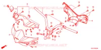 HANDLEBAR   COWL (4) for Honda SC 125 2010
