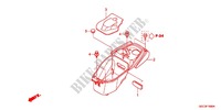 BODY COVER   LUGGAGE BOX   LUGGAGE CARRIER for Honda SCR 110 2012