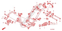 FRAME for Honda SCR 110 2012