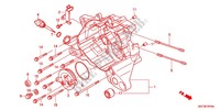 RIGHT CRANKCASE for Honda SCR 110 2012