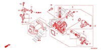 THROTTLE BODY (SCR110C,D,E) for Honda SCR 110 2012
