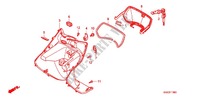 LEG SHIELD for Honda SPACY 110 2013