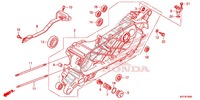 LEFT CRANKCASE for Honda SH 125 ABS D SPECIAL 3F 2013