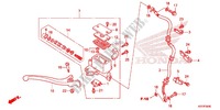 FRONT BRAKE MASTER CYLINDER (SH125,D/SH150,D) for Honda SH 125 D SPECIAL 3ED 2013