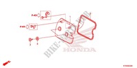 CYLINDER HEAD COVER for Honda SH 300 ABS BLACK 2013