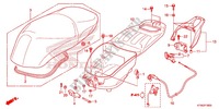LUGGAGE BOX  SEAT for Honda SH 300 ABS 2013