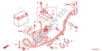 WIRE HARNESS/BATTERY for Honda SH 300 ABS 2013