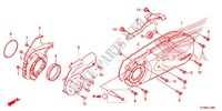 LEFT CRANKCASE COVER   ALTERNATOR (2) for Honda SH 300 2013