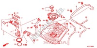 FUEL TANK for Honda SH 150 ABS D SPECIAL 4E 2013