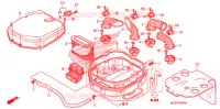 FRONT COVER   AIR CLEANER for Honda ST 1300 ABS POLICE 2006