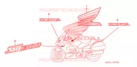 STICKERS for Honda ST 1300 ABS POLICE 2006
