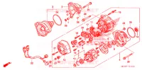 LEFT CRANKCASE COVER   ALTERNATOR (2) for Honda ST 1300 ABS POLICE 2008