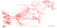 SINGLE SEAT (2) for Honda ST 1300 ABS POLICE 2008