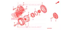STARTER MOTOR CLUTCH for Honda ST 1300 ABS POLICE 2008