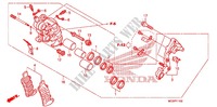 RIGHT FRONT BRAKE CALIPER ('09,'11,'12,'13,'14) for Honda ST 1300 ABS POLICE 2010