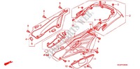 REAR   SIDE COVERS for Honda ST 1300 ABS POLICE 2012