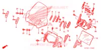 WINDSHIELD for Honda ST 1300 ABS POLICE 2012