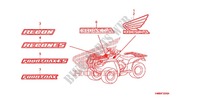 STICKERS for Honda TRX 250 FOURTRAX RECON Standard 2013