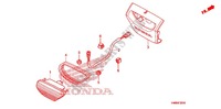 TAILLIGHT (2) for Honda TRX 250 FOURTRAX RECON Standard 2013