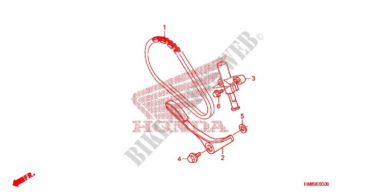 CAM CHAIN   TENSIONER for Honda TRX 250 FOURTRAX RECON Standard 2013