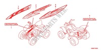 STICKERS for Honda TRX SPORTRAX 250 X 2013