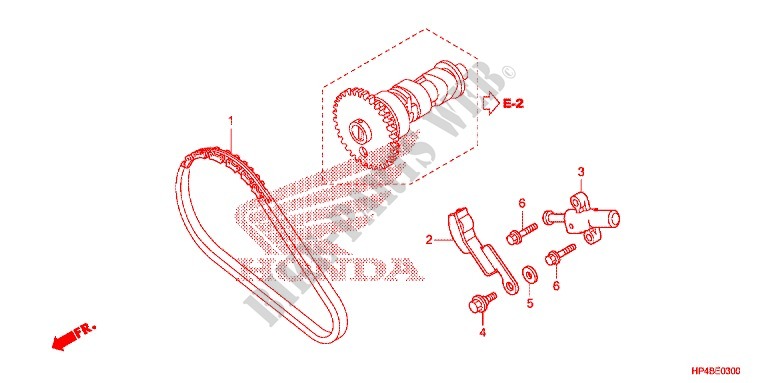 CAM CHAIN   TENSIONER for Honda FOURTRAX 420 RANCHER 4X4 Manual Shift CAMO 2011
