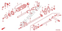 GEARSHIFT DRUM   SHIFT FORK for Honda FOURTRAX 420 RANCHER 4X4 Manual Shift CAMO 2011
