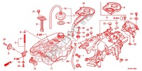FUEL TANK for Honda FOURTRAX 420 RANCHER 4X4 PS 2013