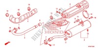 EXHAUST MUFFLER (2) for Honda FOURTRAX 420 RANCHER 4X4 Electric Shift CAMO 2011