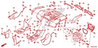 REAR FENDER for Honda FOURTRAX 500 FOREMAN RUBICON Hydrostatic 2013