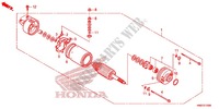 STARTER MOTOR for Honda FOURTRAX 500 FOREMAN RUBICON Hydrostatic 2014