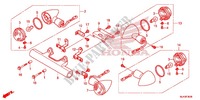 INDICATOR (VT750C/CA/CS) for Honda SHADOW VT 750 AERO ABS GRAY 2013