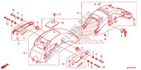 REAR FENDER (VT750S) for Honda VT 750 S 2013