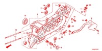 LEFT CRANKCASE (WW125EX2C/EX2D/EX2E/D) for Honda PCX 125 SPECIAL EDITION 2013