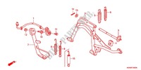 MAIN STAND   BRAKE PEDAL for Honda PCX 125 2013