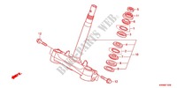 STEERING STEM (WW125SB) for Honda PCX 125 2012