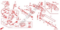 HANDLEBAR   TRIPLE CLAMP   STEERING STEM (CBR1000RRE/RAE/CBR1000S/SA) for Honda CBR 1000 RR ABS WHITE 2014