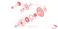 STARTER MOTOR CLUTCH for Honda CBR 1000 RR ABS BLACK 2014