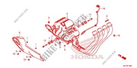 EXHAUST MUFFLER (2) for Honda CBR 650 F ABS 2014
