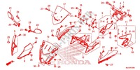 FRONT COWL for Honda CBR 650 F TRICOLOR 2014